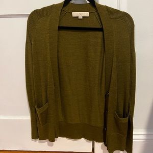 Olive LOFT cardigan